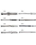 Spadborr med utbytbar spets