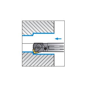 Skärhållare invändigbearbetning för SNMG