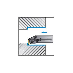Skärhållare invändigbearbetning för TNMG