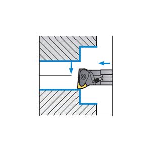 Skärhållare invändigbearbetning för WNMG