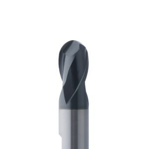 Only One 2-sk fullradie HSS-PM AlCrN kort