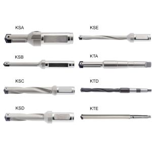 Spadborr med utbytbar spets