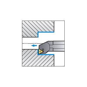 Skärhållare invändigbearbetning för TNMG
