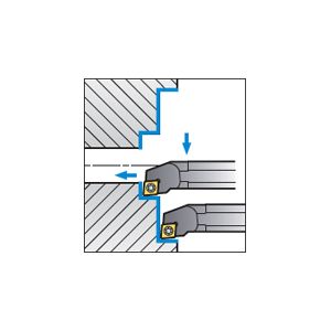 Skärhållare invändigbearbetning för CCMT & CCGT