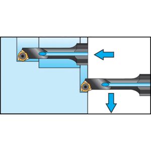Skärhållare invändigbearbetning för CCMT & CCGT