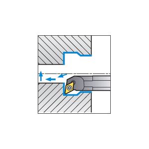 Skärhållare invändigbearbetning för DCMT & DCGT