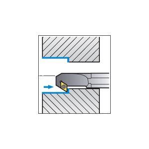 Skärhållare invändigbearbetning för DCMT & DCGT